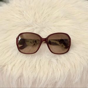 Salvatore Ferragamo sunglasses - red